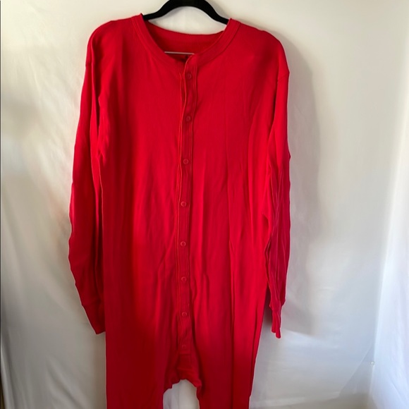 indera Other - Vibrant Red Button-Up longjohns‎ thermals